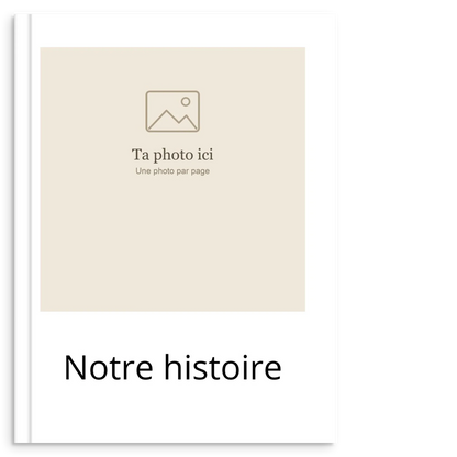 Livre photo personnalisé – ta propre couverture