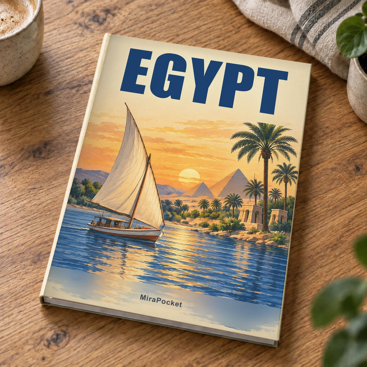 Livre photo personnalisé Égypte