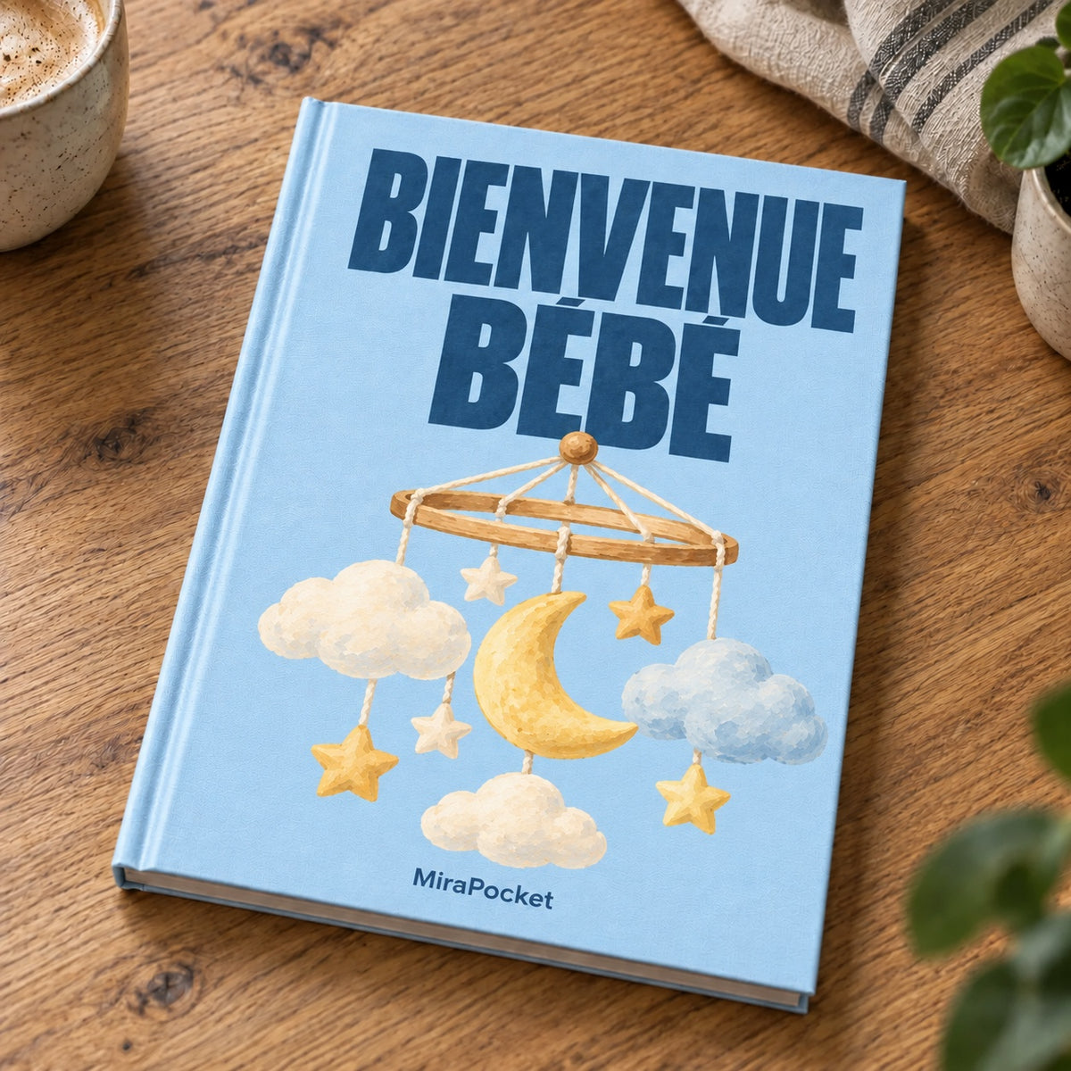 Livre photo personnalisé Bienvenue bébé