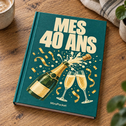Livre photo personnalisé Mes 40 ans