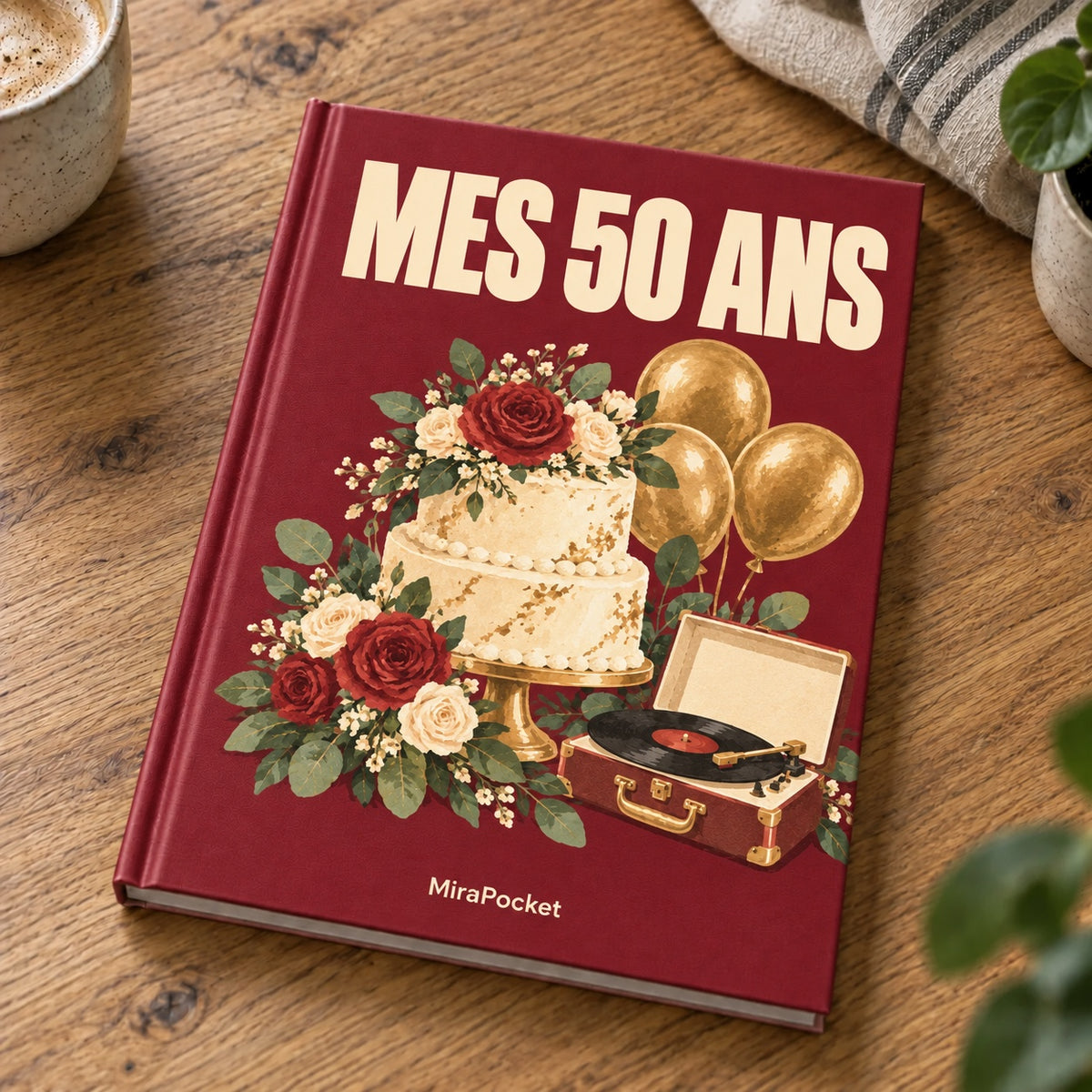 Livre photo personnalisé Mes 50 ans