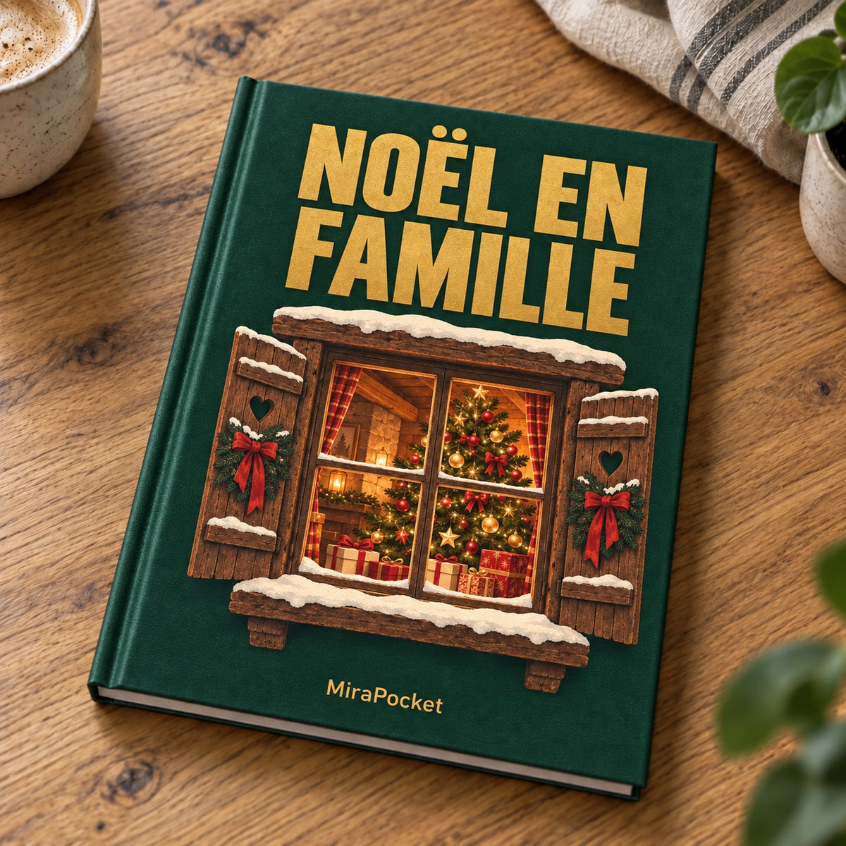 Livre photo personnalisé Noël en famille
