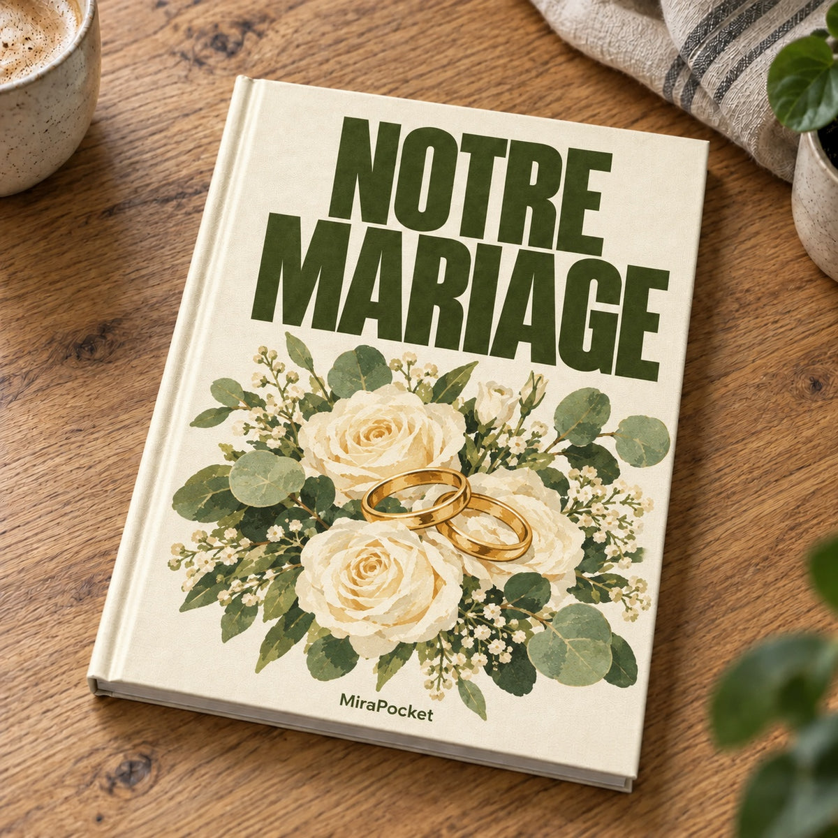Livre photo personnalisé Notre mariage