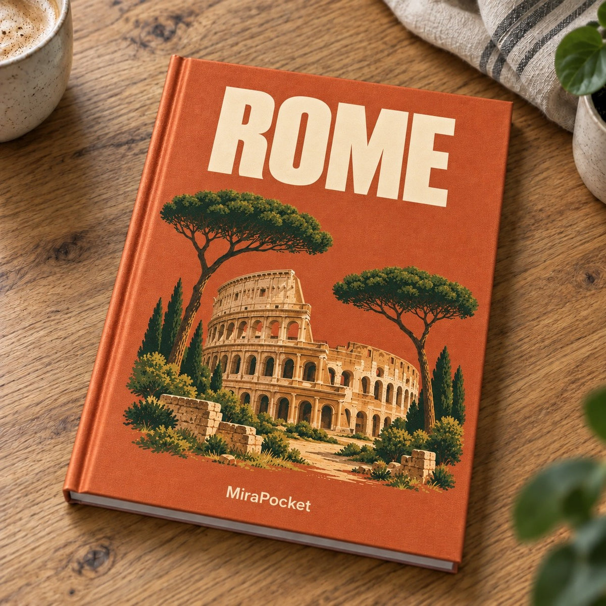 Livre photo personnalisé Rome